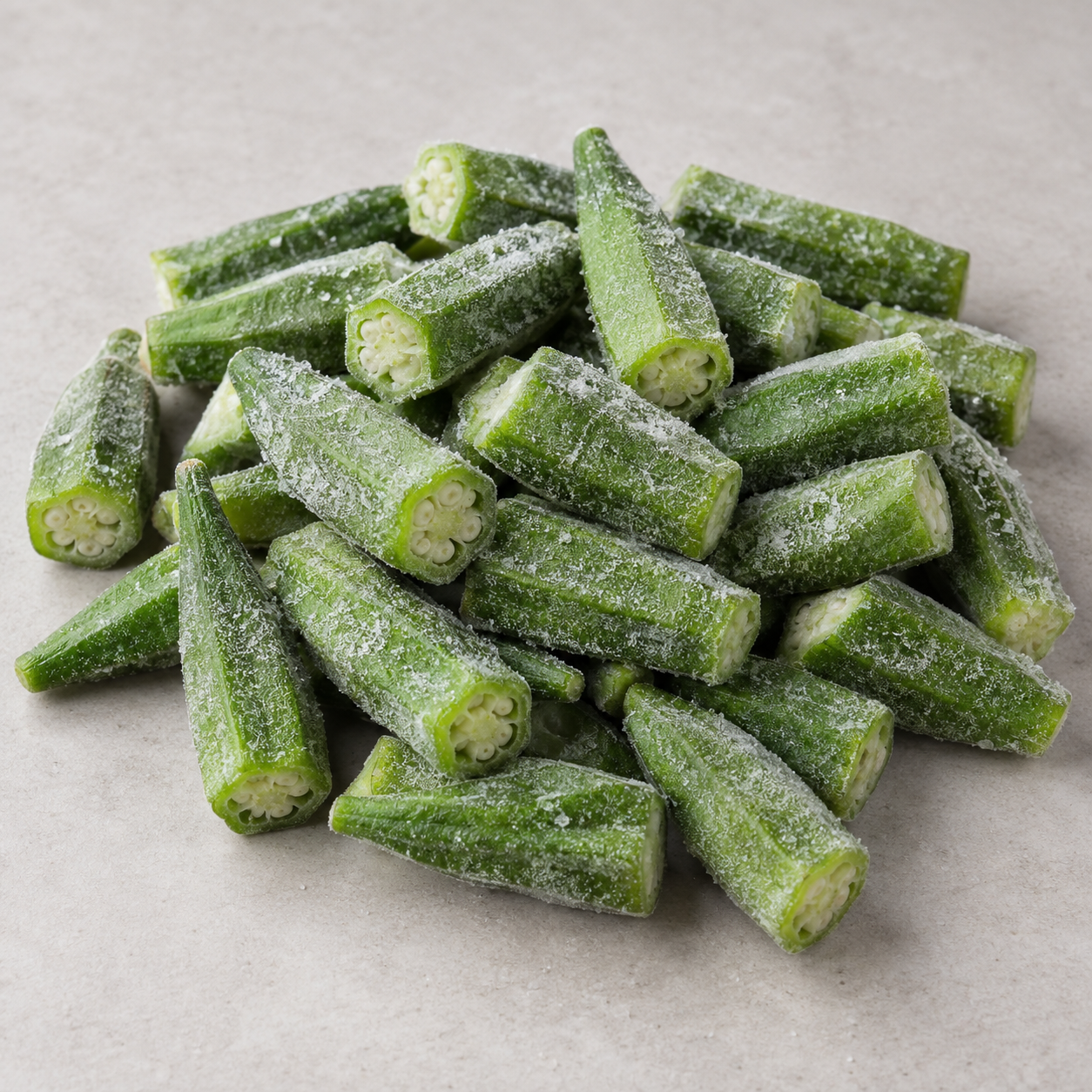 بامية مجمدة — frozen product